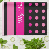 Polka Dot Pet Handtuch (Gefaltet)