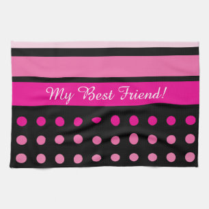 Polka Dot Pet Handtuch