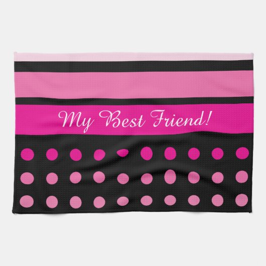 Polka Dot Pet Handtuch (Horizontal)