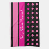 Polka Dot Pet Handtuch (Vertikal)