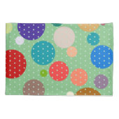 Polka Dot Pillow Case Groß und Kleine Punkte Kissenbezug (Rückseite)