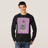 Polka Dot Pink Poodle Fun Fluff! T-Shirt (Vorne ganz)