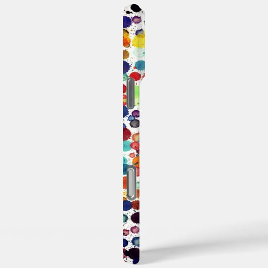 Polka Dot Pixly Case-Mate iPhone Case (Rückseite / Rechts)