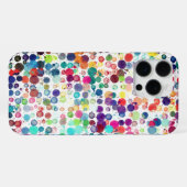 Polka Dot Pixly Case-Mate iPhone Case Hülle (Rückseite (Horizontal))