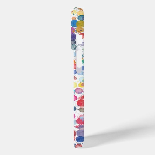 Polka Dot Pixly Phone Case (Rückseite / Links)