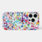 Polka Dot Pixly Phone Case iPhone Hülle (Rückseite (Horizontal))