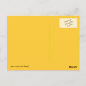 Polka Dot Postkarte (Rückseite)