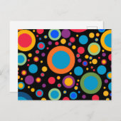 Polka Dot Potpurri Postkarte (Vorne/Hinten)