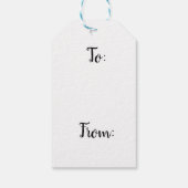 Polka Dot präsentiert Geschenkmarke Geschenkanhänger (Rückseite)