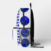 Polka Dot Precision: Der Blue Ray Bowl Bedruckter Rucksack (Rechts)