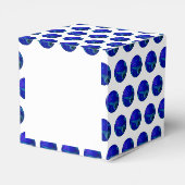 Polka Dot Precision: Der Blue Ray Bowl Geschenkschachtel (Rückseite)