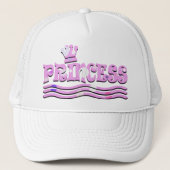 Polka Dot Princess Hat Truckerkappe (Vorderseite)
