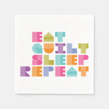 Polka Dot Quilt Blockbriefe Zitat