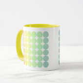 Polka Dot Rainbow 1 Tasse (Vorderseite Links)