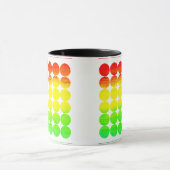 Polka Dot Rainbow Tasse (Zentrum)