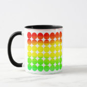 Polka Dot Rainbow Tasse (Links)