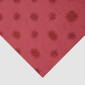 Polka Dot Red Spots Festival Seidenpapier (Detail)