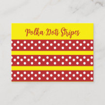 Polka Dot Red Yellow Polka Dot