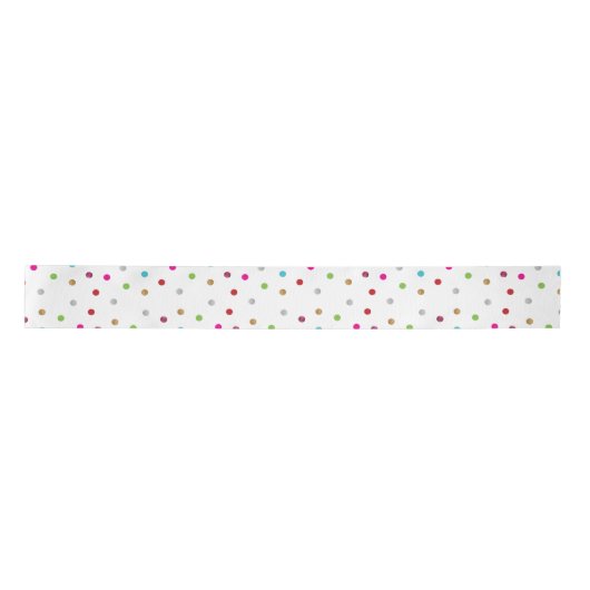 Polka Dot Ribbon Satinband (Vorderseite)