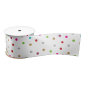 Polka Dot Ribbon Satinband (Spule)