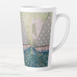 Polka-dot Sail Latte-Tasse Milchtasse