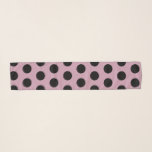 Polka Dot Scarf (rosa und schwarz) Schal<br><div class="desc">Vintage Polka-Punkte...  denn bei Dottie... ... ... ... ... ... ... ... ... ... ... ... ... ... ... ... ... ... ... ... . Hellrosa Hintergrundfarbe mit schwarzen Polka Punkten.. Große kleine Geschenkidee...  Gastgeschenk...  kleine Geschenk... </div>