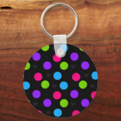 Polka Dot Schlüsselanhänger (Vorderseite)