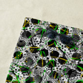 Polka Dot Scribbles Print Strandtuch (Beispiel)