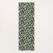 Polka Dot Scribbles Print Yogamatte (Rückseite)