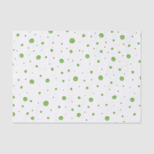 Polka-Dot Seidenpapier (Vorderseite)