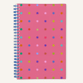 Polka Dot SH Notizblock (Vorderseite)