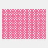 Polka Dot Skulls Wrapping Paper Set Geschenkpapier Set (Vorderseite 2)