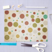 Polka Dot Snowflakes Tissue Paper Seidenpapier (Handwerk)