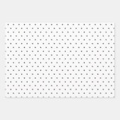 Polka Dot-Sortiment Geschenkpapier Set (Vorderseite 3)