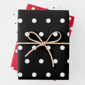 Polka Dot-Sortiment Geschenkpapier Set (Beispiel)