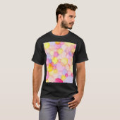 Polka Dot Splash: Farbenfrohe Wasserfarbe T-Shirt (Vorne ganz)