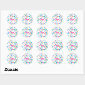 Polka Dot Sticker - Clare 2 (Blatt)