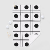 Polka Dot Streifen Golfhandtuch (Insitu)