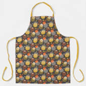 Polka-Dot-Streifenmuster Schürze (Vorderseite)