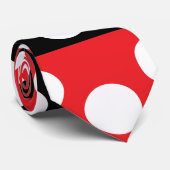 Polka Dot Stripes Muster Krawatte (Gerollt)