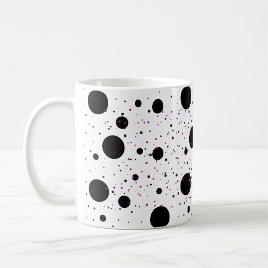 Polka Dot Tasse - Design für den Coffee Cup (Links)