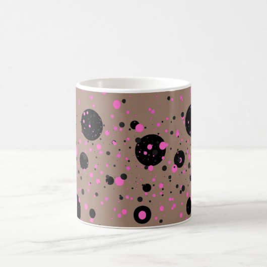 Polka Dot Tasse - Stilvoller Kaffee Cup (Mittel)
