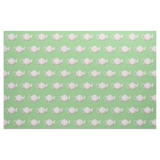 Polka Dot Tee Pot Stoff (Fat Quarter (45,7 x 55,9 cm))