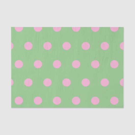 Polka Dot Tissue Paper (Fettpapier auf der Verpack Seidenpapier (Vorderseite)