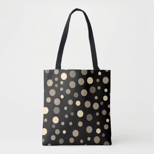 "Polka Dot" Tote Bag Tasche (Vorderseite)