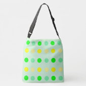 Polka Dot Tote Bag Tragetaschen Mit Langen Trägern (Rückseite)