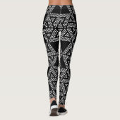 Polka Dot Triangle Leggings (Rückseite)