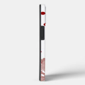 Polka Dot und Blumenmuster Case-Mate iPhone Hülle (Rückseite / Rechts)