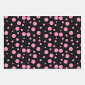 Polka Dot verschenken Wrap beliebige Farbpunkte HA Geschenkpapier Set (Vorderseite 2)