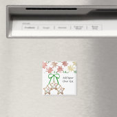 Polka Dot Weihnachtskekse Magnet (In Situ (Geschirrspüler))
